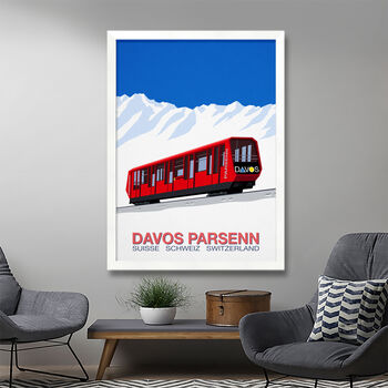 Davos Ski Resort Poster, 2 of 6