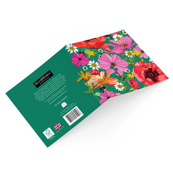 Pack Of Illustrated Floral Patterned Greeting Cards, 3 of 12