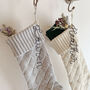 Personalised Wire Name Christmas Stocking Decorations, thumbnail 1 of 7