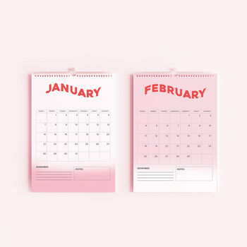 2024 Pink Chaos Calendar, 2 of 7