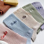 Custom Embroidered Name Yoga Pilates Socks, thumbnail 5 of 12