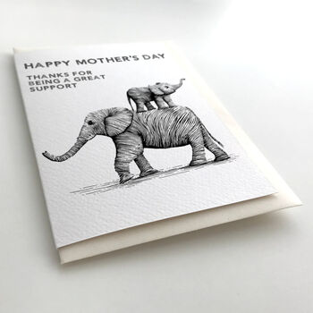 Mother's Day Elephants Card, 3 of 6