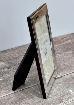 Beltrami Silver Plated Patterned Photo Frame, 3 of 3