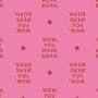 Wow, You Were Born Wrapping Paper Funny Birthday Gift, thumbnail 2 of 6