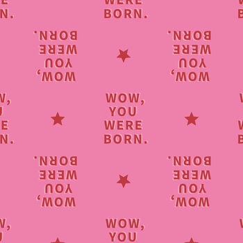 Wow, You Were Born Wrapping Paper Funny Birthday Gift, 2 of 6