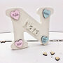 Personalised Nana N Letter Mother's Day Gift Ivory, thumbnail 3 of 3
