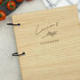 Personalised Wooden Cookbook For Her, thumbnail 1 of 6