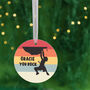 Personalised Bouldering Christmas Tree Decoration, thumbnail 5 of 5
