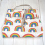 Personalised Rainbow Linen Apron, thumbnail 7 of 10