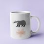 Badger Mug Personalised Badger Mug, thumbnail 3 of 3