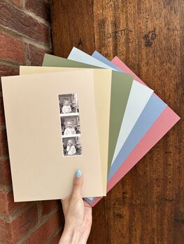 Photobooth / Photo Strip Luxury A4 Photo Frame Mount, 4 of 4