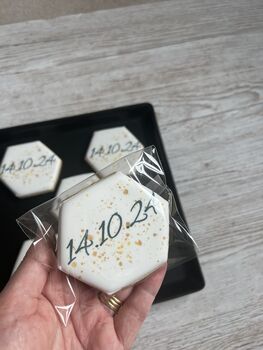 Personalised Wedding Favour Biscuits, 2 of 3