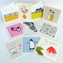 Luxury Box Set Of 20 Mixed Contemporary Greeting Cards, thumbnail 2 of 3