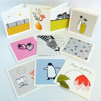 Luxury Box Set Of 20 Mixed Contemporary Greeting Cards, 2 of 3