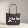 Gifts For Mother’s Day, Spring/ Summer Essential Tote Bag With Charms, thumbnail 5 of 12