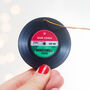 Personalised 'Our Song' Christmas Tree Decoration, thumbnail 3 of 3