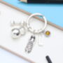 Gym Fitness Personalised Keyring Work Out Gift, thumbnail 3 of 10