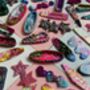 Zero Waste Pick N Mix Hair Clip / Eco Friendly Letterbox Gift For Teen / Stocking Filler / Santa Present, thumbnail 4 of 12