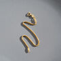 Gold Snake Bracelet, thumbnail 2 of 9