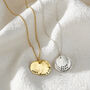 Personalised Hammered Family Disc Necklace, thumbnail 1 of 12
