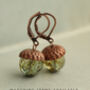 Speckled Green Acorn Necklace, thumbnail 9 of 9