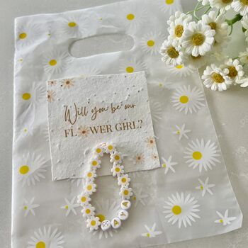 Daisy Flower Girl Bag Proposal, 7 of 7