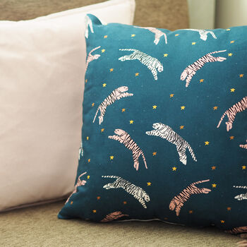 Tigers In The Stars Cushion, 3 of 6