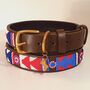 Leather And Beaded Dog Collar, thumbnail 8 of 12