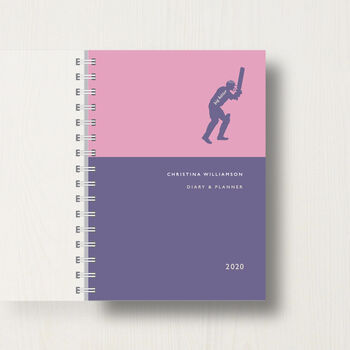 Personalised 2024 Diary For Cricket Lovers, 7 of 8