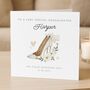 Personalised Goddaughter On Your Wedding Day Card, thumbnail 1 of 8