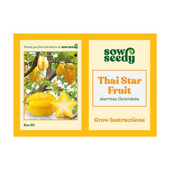 Thai Star Fruit Tree Grow Kit, 5 of 5