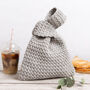 Midi Knot Bag Easy Crochet Kit, thumbnail 1 of 9
