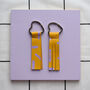 Love Hand Painted Leather Keyrings, thumbnail 5 of 11