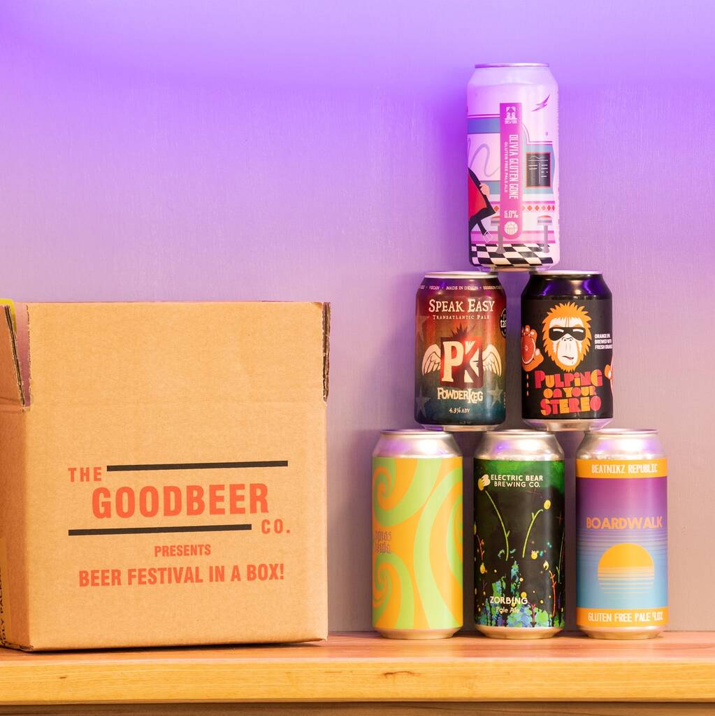 Gluten Free Craft Beer Selection Box By The Good Beer Company