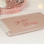 Modern Arch Acrylic Wedding Guest Book, thumbnail 3 of 10