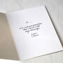 Ribbon Bows Valentine Card, thumbnail 2 of 2