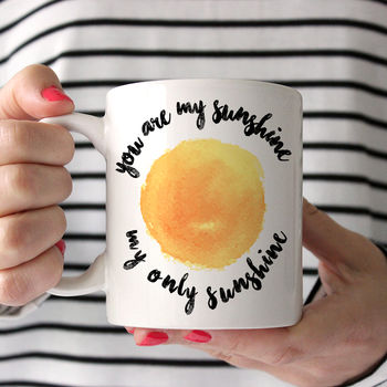 Personalised 'You Are My Sunshine' Mug, 2 of 5