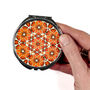 Moroccan Flower Compact Mirror And Lens Cloth Set, thumbnail 2 of 12