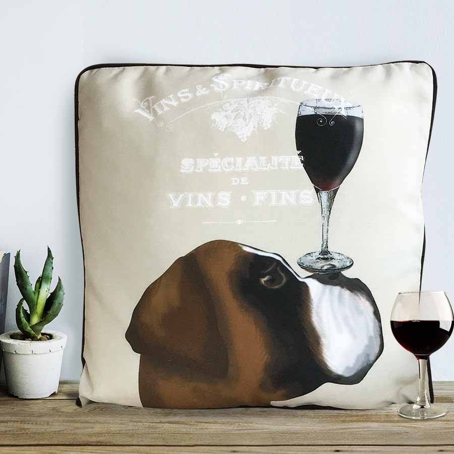 photo dog cushion