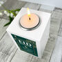 Personalised Eid Al Fitr White Tea Light Holder, thumbnail 6 of 10