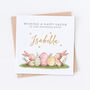 Personalised Easter Bunnies And Eggs Card, thumbnail 2 of 2