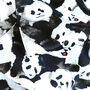 Embarrassment Of Pandas Print Silk Amelia Aviator Scarf, thumbnail 3 of 5