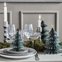 Green Paper Christmas Tree Decorations, thumbnail 1 of 4