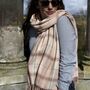 Luxury Cashmere Womens Large Blanket Scarf Gift Box, thumbnail 2 of 10