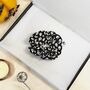 Halloween Skull Scrunchie Spooky Gift, thumbnail 1 of 7