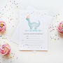 Dinosaur Party Time Personalised Invitations, thumbnail 1 of 1