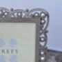 Sixtrees Ornate Pearl Louisa Photo Frame, Five X Seven, thumbnail 3 of 5