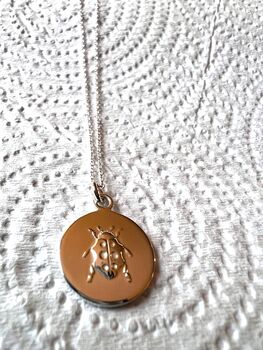 Sterling Silver Lucky Ladybird Necklace, 7 of 7