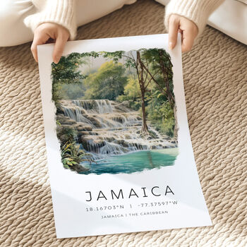 Jamaica Travel Art Print Illustration, 3 of 7