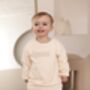 Ladies' Mama Embroidered Outline Sweatshirt With Optional Matching Mini Jumper. Perfect Mother's Day Gift, thumbnail 2 of 10
